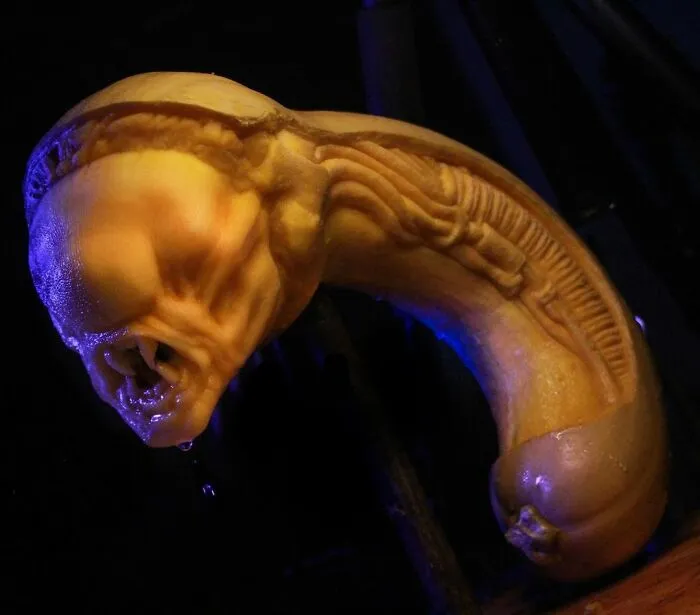 I Make Fruit And Vegetable Carvings That Are Inspired By Pop Culture, Horror, Fantasy, And More (40 Pics)