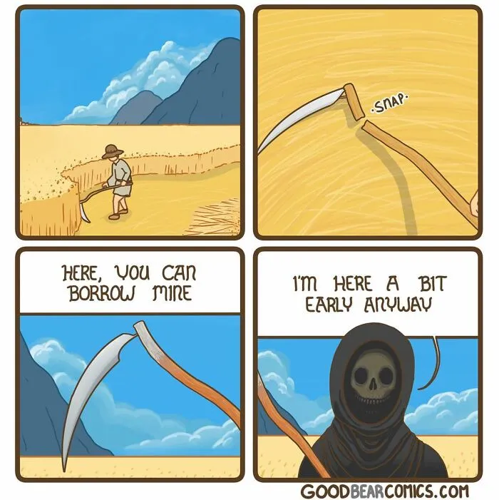 47 Comics People With Dark Humor Will Probably Enjoy By Good Bear Comics (New Pics)