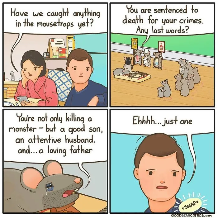 47 Comics People With Dark Humor Will Probably Enjoy By Good Bear Comics (New Pics)