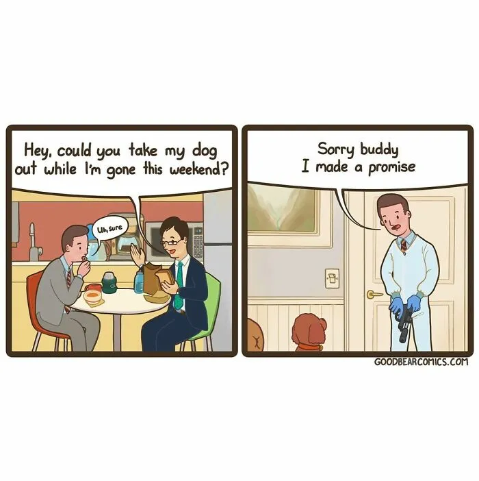 47 Comics People With Dark Humor Will Probably Enjoy By Good Bear Comics (New Pics)