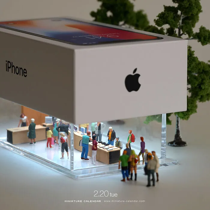 Japanese Artist Has Been Creating Miniature Dioramas Every Day For Seven Years (45 New Pics)
