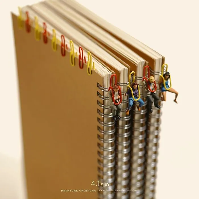 Japanese Artist Has Been Creating Miniature Dioramas Every Day For Seven Years (45 New Pics)