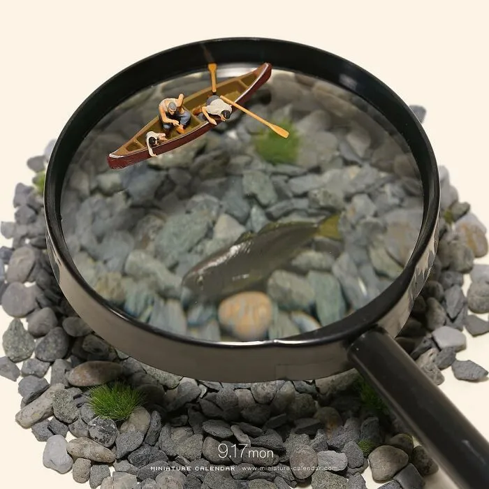 Japanese Artist Has Been Creating Miniature Dioramas Every Day For Seven Years (45 New Pics)