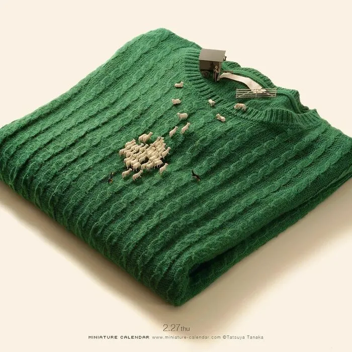 Japanese Artist Has Been Creating Miniature Dioramas Every Day For Seven Years (45 New Pics)