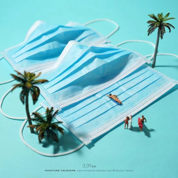 Japanese Artist Has Been Creating Miniature Dioramas Every Day For Seven Years (45 New Pics)