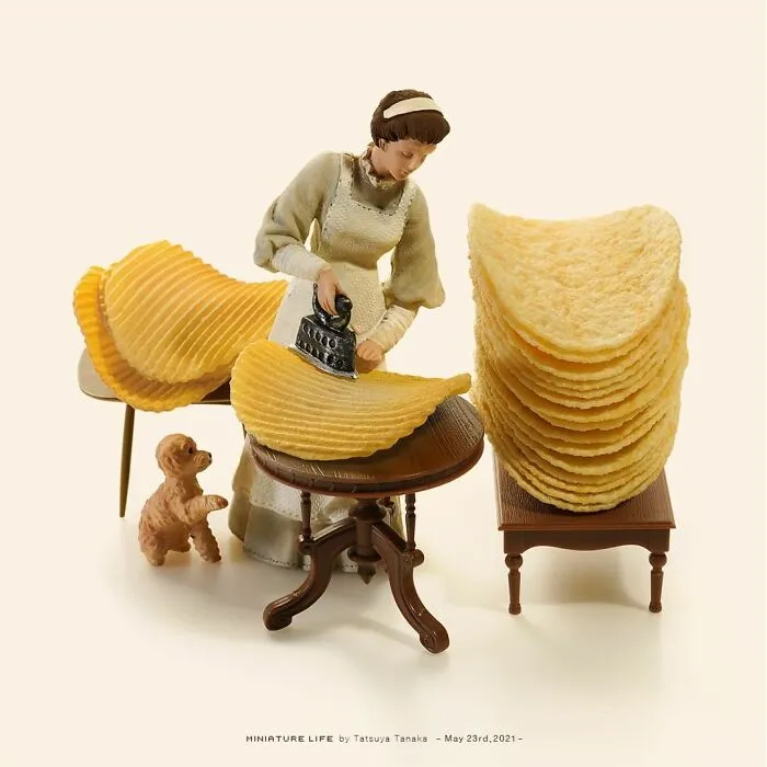 Japanese Artist Has Been Creating Miniature Dioramas Every Day For Seven Years (45 New Pics)