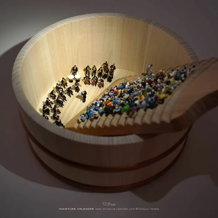 Japanese Artist Has Been Creating Miniature Dioramas Every Day For Seven Years (45 New Pics)