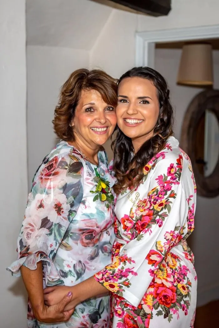 Me And My Beautiful Mama On My Wedding Day