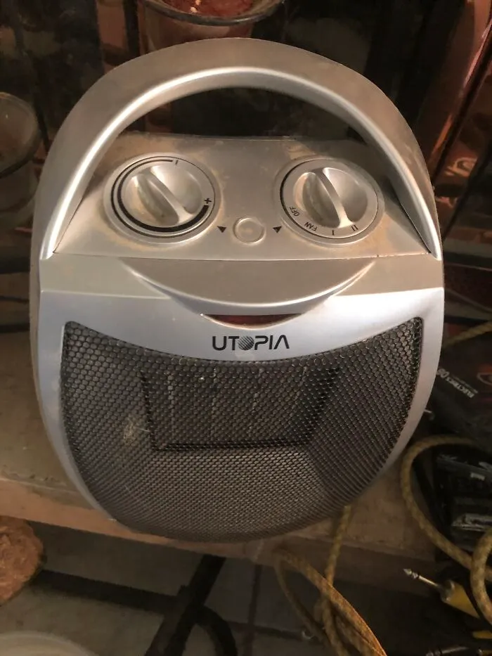 Mi estufa siempre está feliz