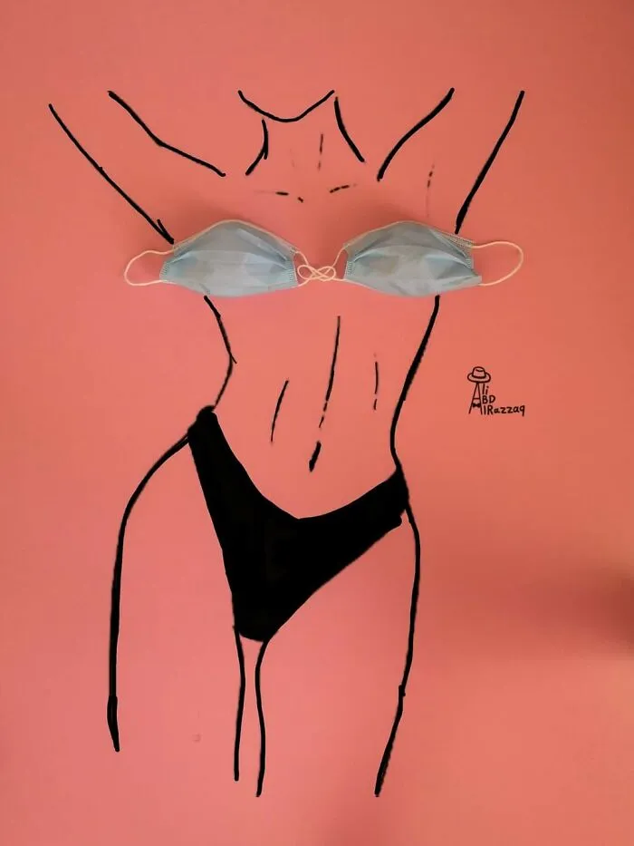 My 40 Interactive Illustrations That Incorporate Everyday Items