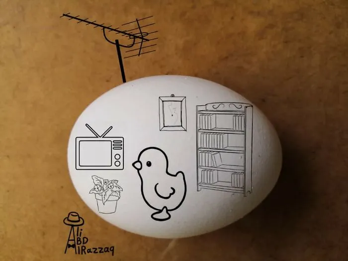 My 40 Interactive Illustrations That Incorporate Everyday Items