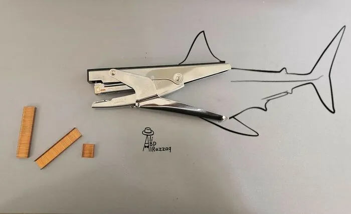 My 40 Interactive Illustrations That Incorporate Everyday Items