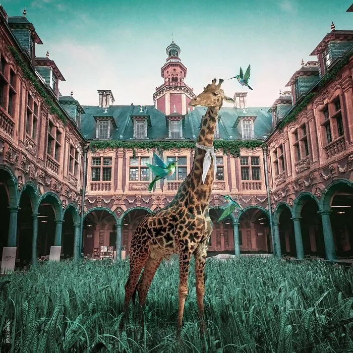 Digital Artist Creates Magical And Surreal Images From Architecture And Fragments Of Nature (55 Pics)