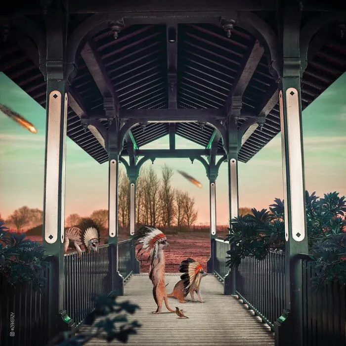Digital Artist Creates Magical And Surreal Images From Architecture And Fragments Of Nature (55 Pics)