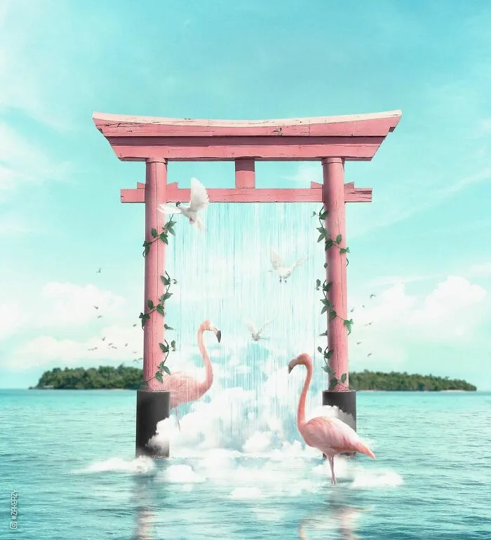 Digital Artist Creates Magical And Surreal Images From Architecture And Fragments Of Nature (55 Pics)