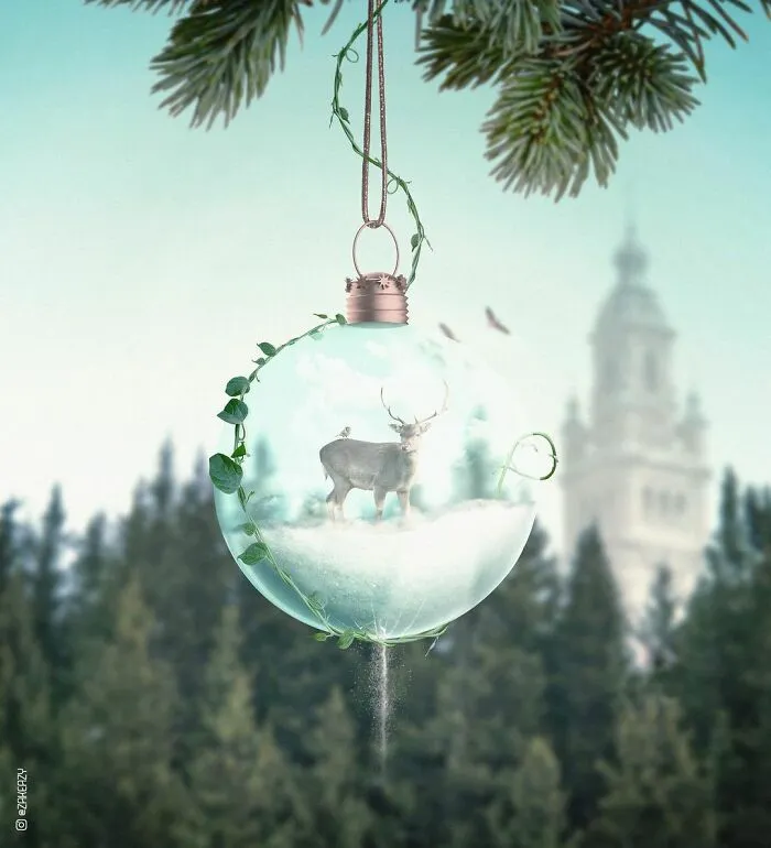 Digital Artist Creates Magical And Surreal Images From Architecture And Fragments Of Nature (55 Pics)