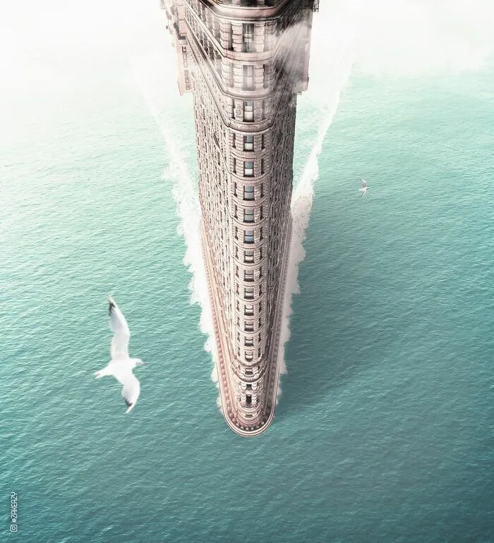 Digital Artist Creates Magical And Surreal Images From Architecture And Fragments Of Nature (55 Pics)