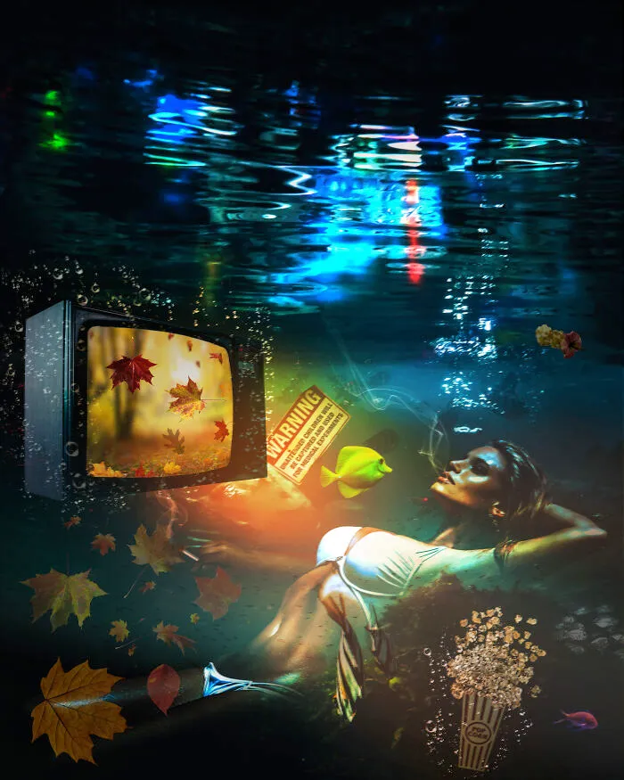 I Created 40 Surreal Art Pieces Trying To Better My Life