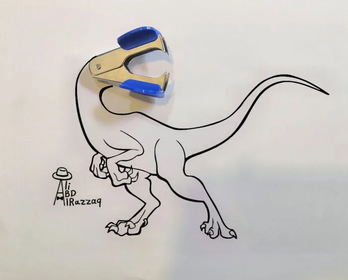 My 40 Interactive Illustrations That Incorporate Everyday Items