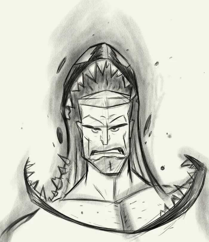 More Random iPad Drawings - Venom