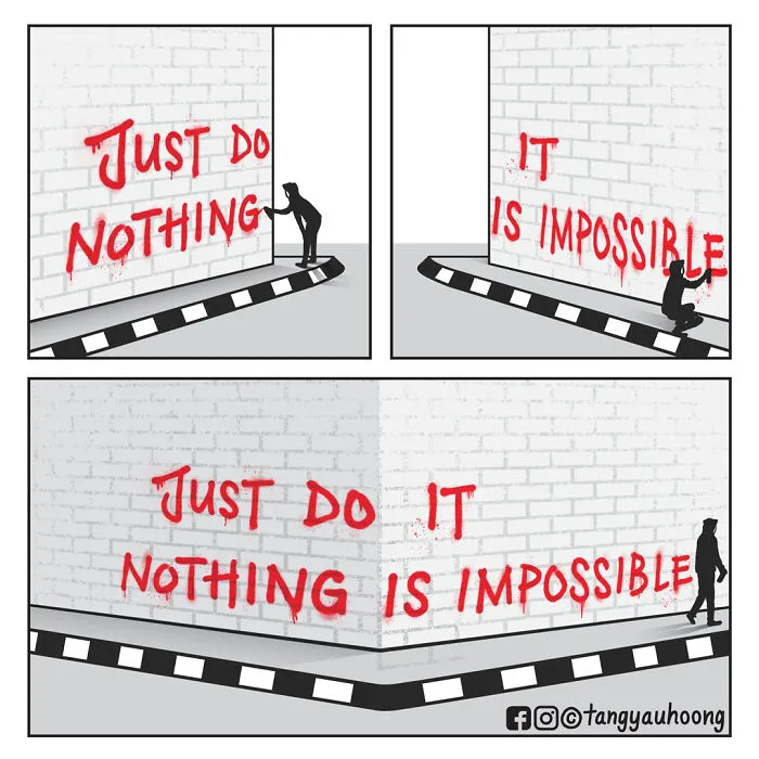 35 Comics With Weird And Unexpected Endings That I Created To Make People Laugh (New Pics)