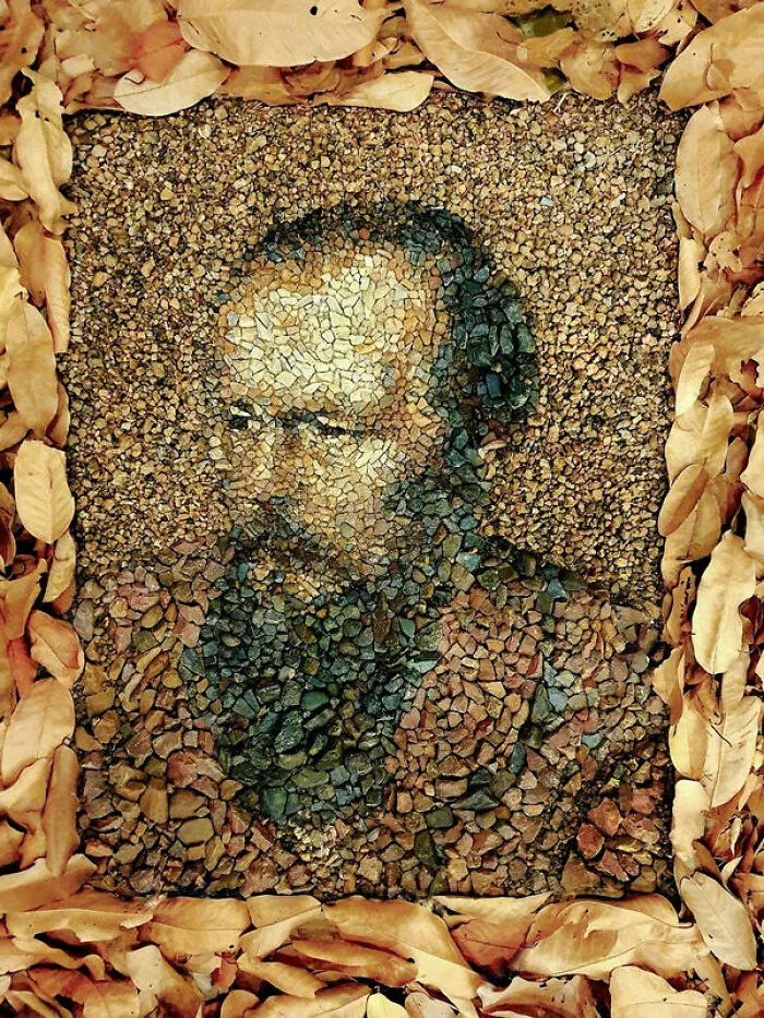 This Artist Creates Intricate Art Using Pebbles (26 Pics)
