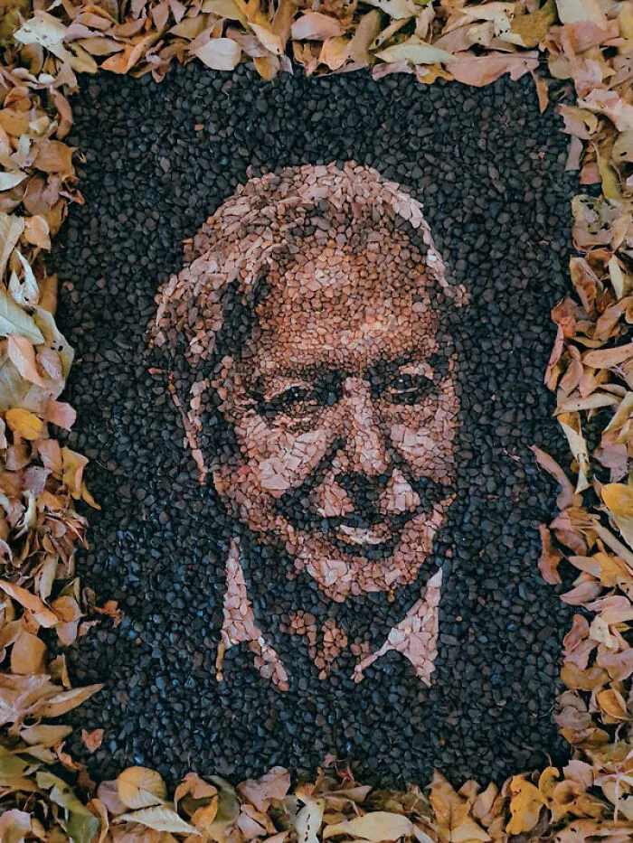 This Artist Creates Intricate Art Using Pebbles (26 Pics)