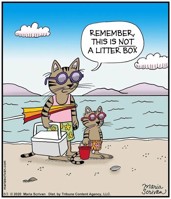 30 Comics That Tell The Joke In A Single Panel Made By This Artist