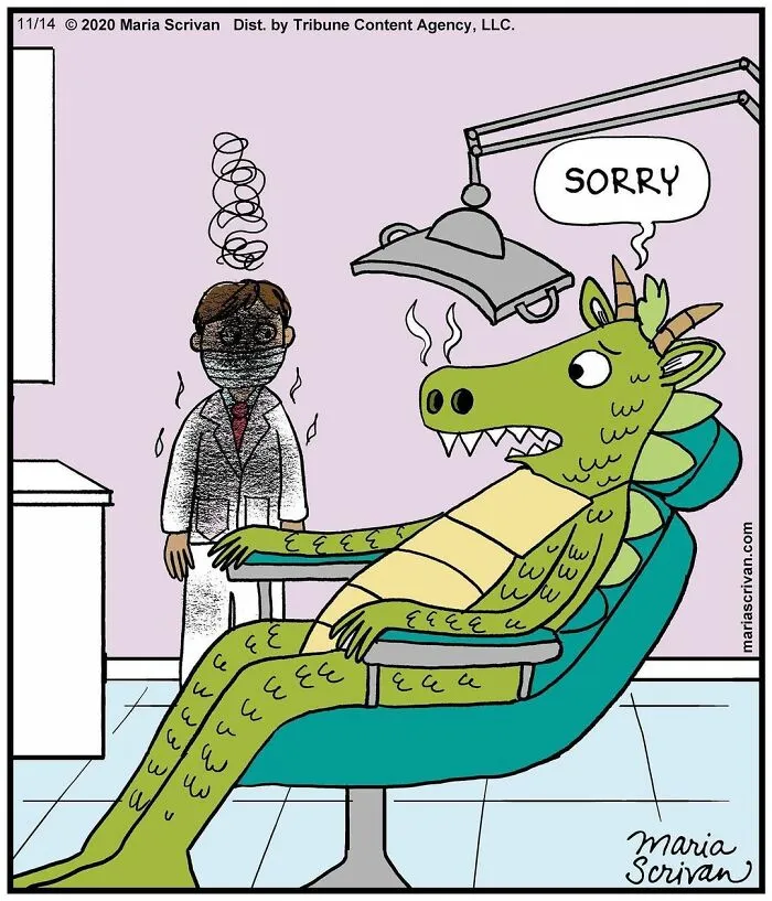 30 Comics That Tell The Joke In A Single Panel Made By This Artist