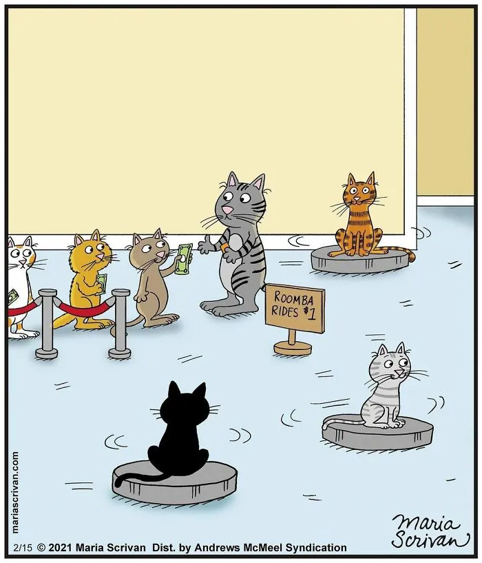 30 Comics That Tell The Joke In A Single Panel Made By This Artist