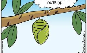 30 Comics That Tell The Joke In A Single Panel Made By This Artist