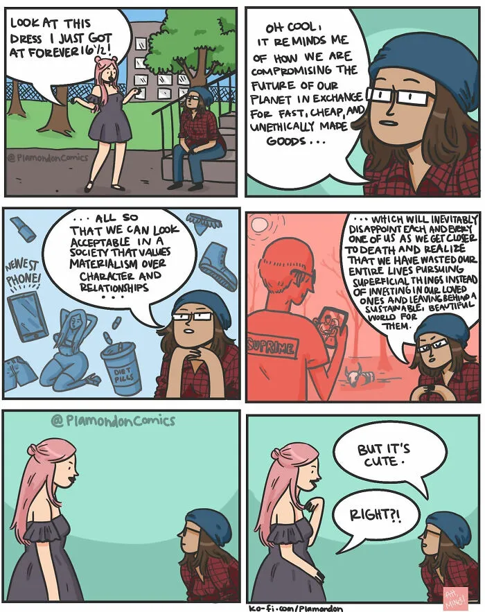 This Artist Shares Her Relatable And Funny Comics About Life's Silly Moments (40 Pics)