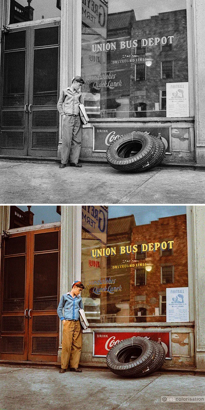 Waiting For The Bus, 1943