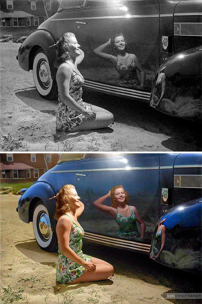 Coches y chicas, 1942