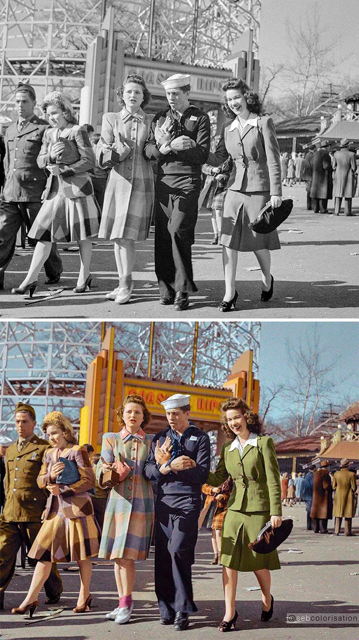 Glen Echo Park, Montgomery County, Maryland, April 1943