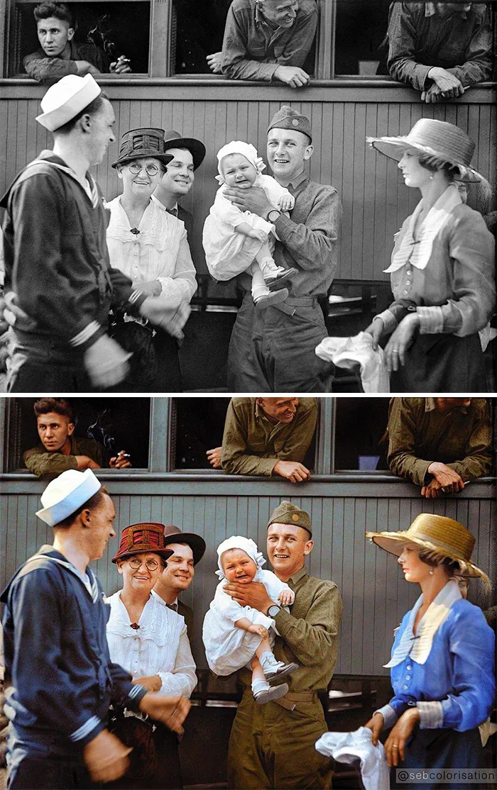 American Soldier Return Home After Worldwar 1, 1919
