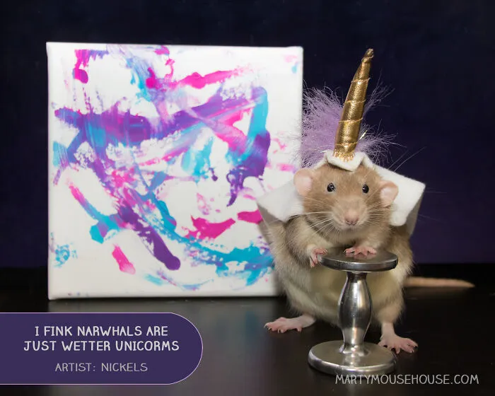 I Fink Narwhals Are Just Wetter Unicorms , By Nickels