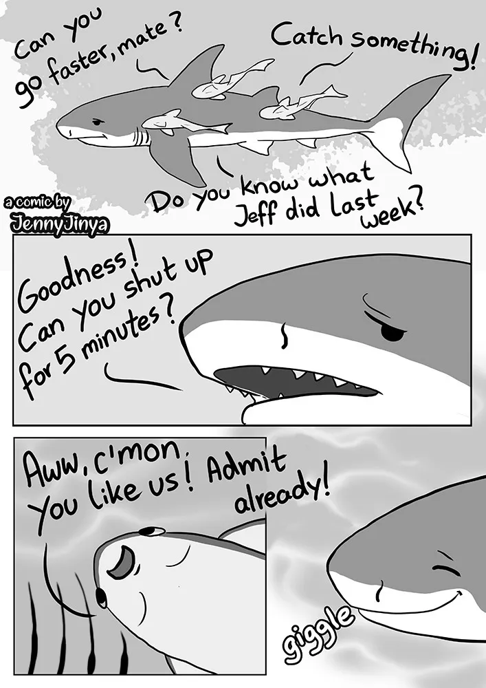 Artist Who Made People Cry With Her Tragic Animal Stories Is Back With A New One About Shark Fin Trade