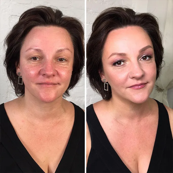 35 Women Before And After Their Makeup Transformations By Maria Kalashnikova