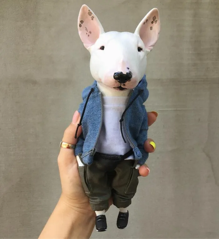 80 Fashionable Animal Clay Dolls By Valentina Gekova