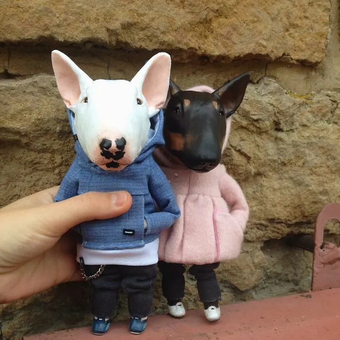 80 Fashionable Animal Clay Dolls By Valentina Gekova
