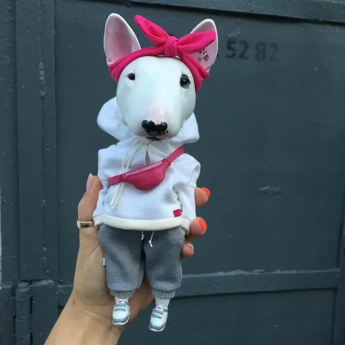 80 Fashionable Animal Clay Dolls By Valentina Gekova