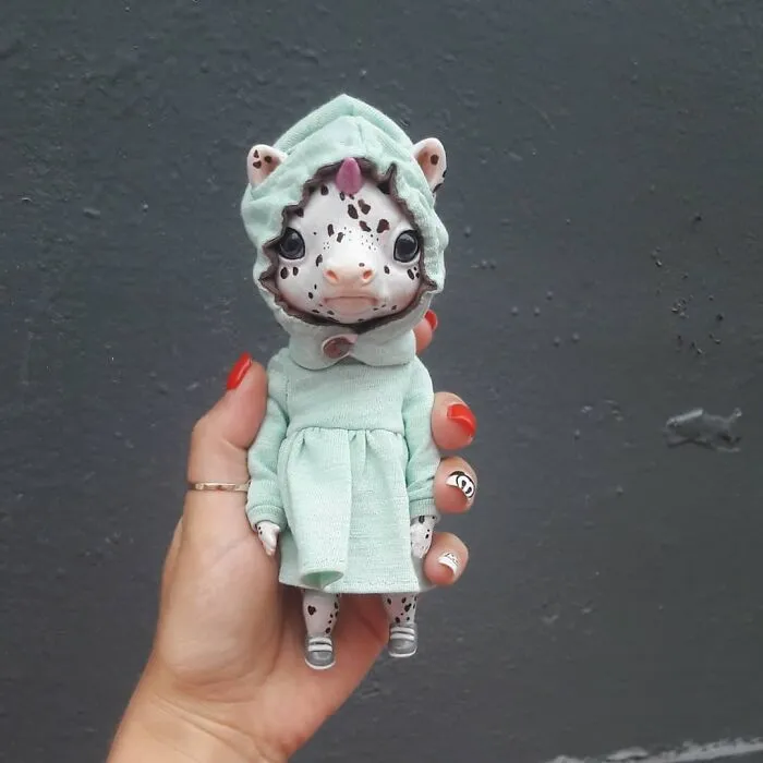 80 Fashionable Animal Clay Dolls By Valentina Gekova
