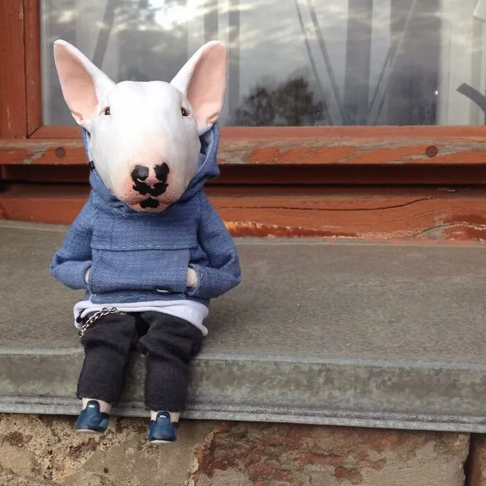80 Fashionable Animal Clay Dolls By Valentina Gekova