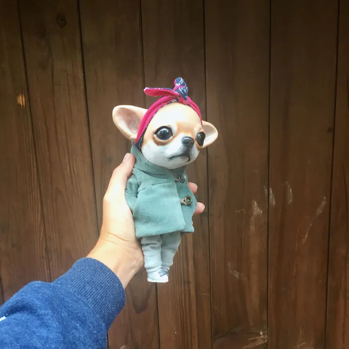 80 Fashionable Animal Clay Dolls By Valentina Gekova