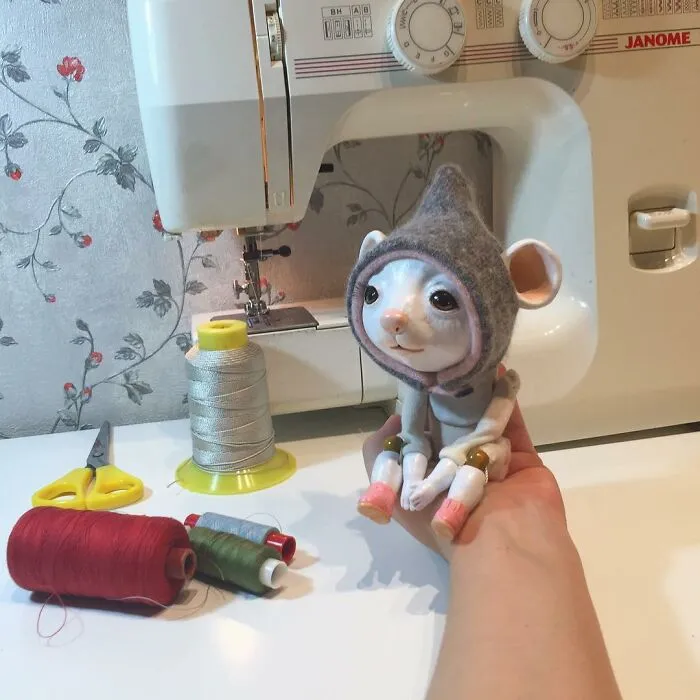 80 Fashionable Animal Clay Dolls By Valentina Gekova