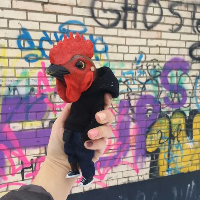 80 Fashionable Animal Clay Dolls By Valentina Gekova