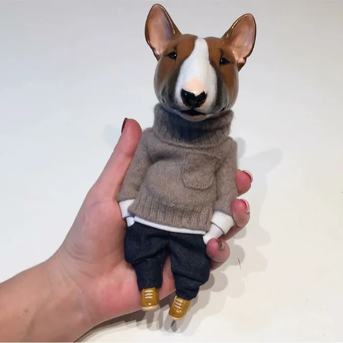 80 Fashionable Animal Clay Dolls By Valentina Gekova