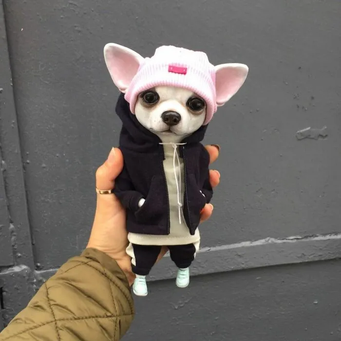 80 Fashionable Animal Clay Dolls By Valentina Gekova