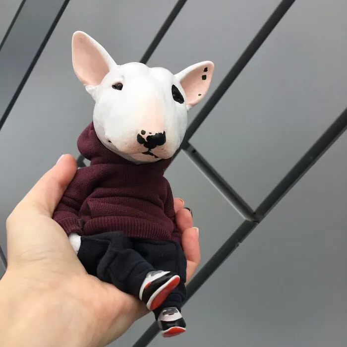 80 Fashionable Animal Clay Dolls By Valentina Gekova